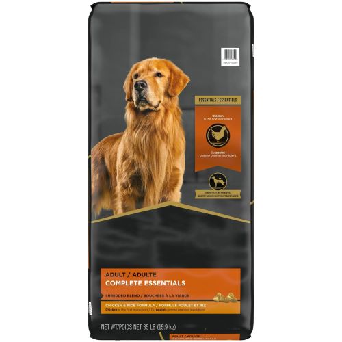 Complete Essentials for Adult Dogs Chicken Rice;  35 lb Bag